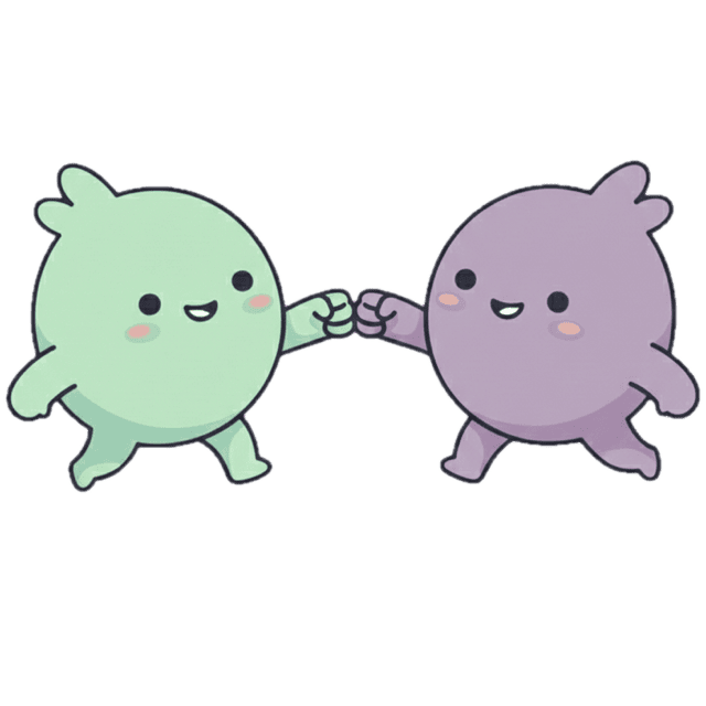 Pairs — fist bump
